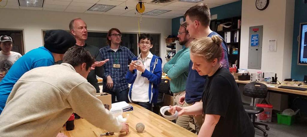 GMU Students at the MIX